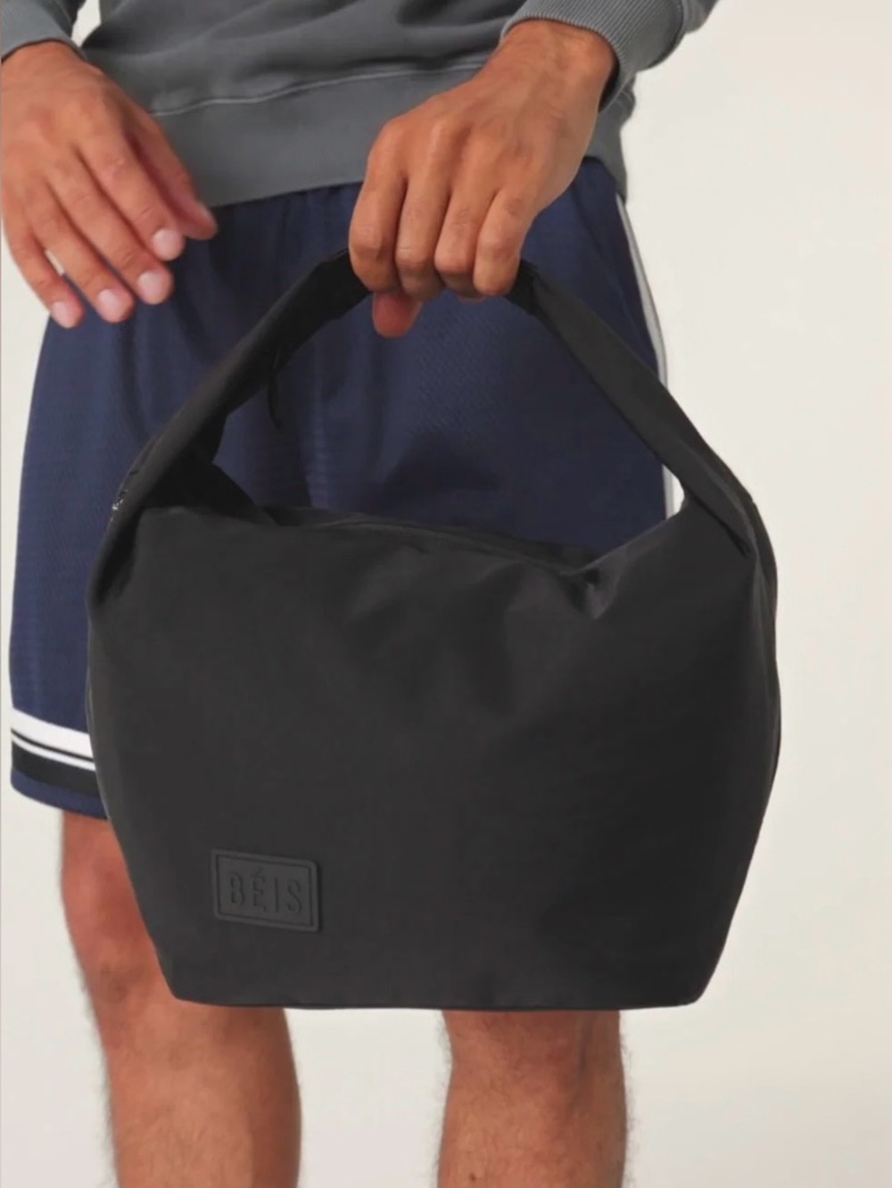 BEIS The Crescent Catchall Bag in Black